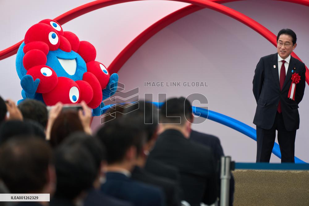 JAPAN-OSAKA-VENUE FOR WORLD EXPO 2025-GROUND-BREAKING CEREMONY