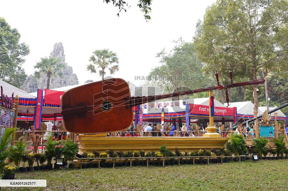 CAMBODIA-SIEM REAP-ANGKOR-SANKRANTA FESTIVAL