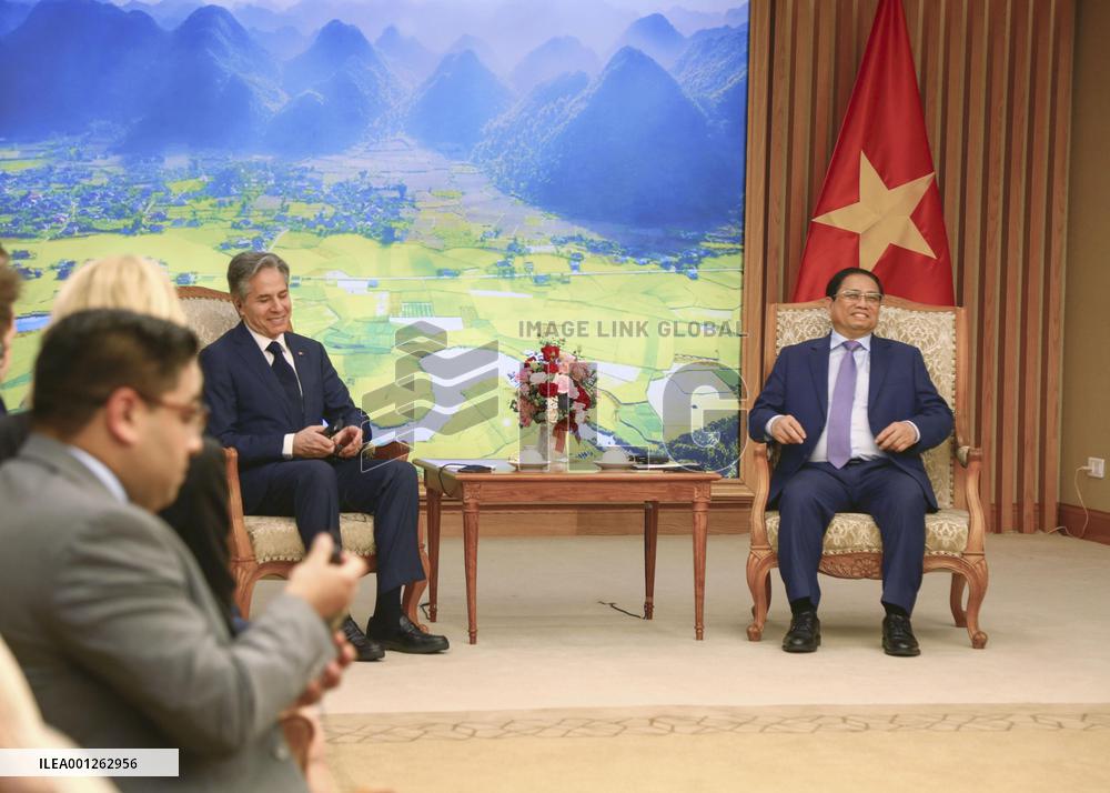 U.S. Secretary of State Blinken in Vietnam