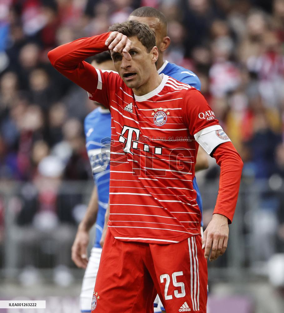 (SP)GERMANY-MUNICH-FOOTBALL-BUNDESLIGA-BAYERN MUNICH VS HOFFENHEIM
