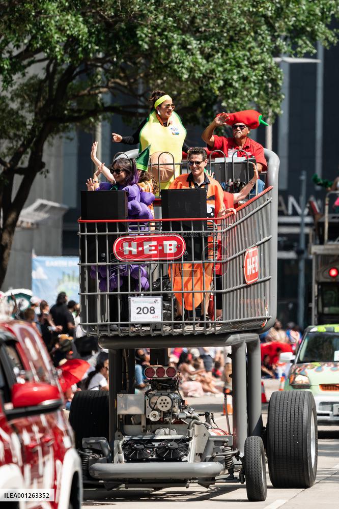 U.S.-HOUSTON-ART CAR PARADE