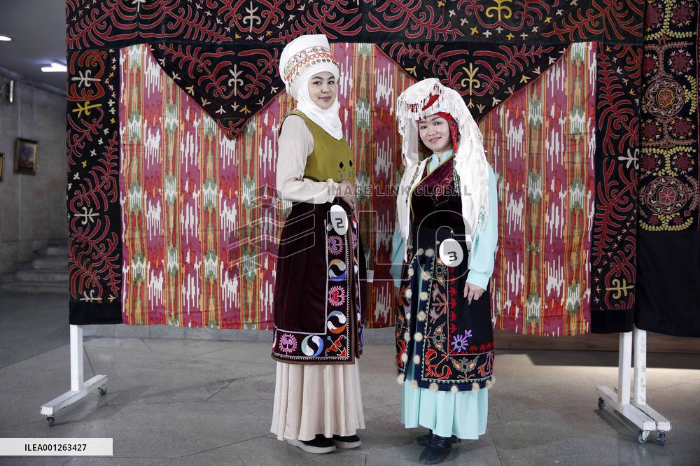 KYRGYZSTAN-BISHKEK-EMBROIDERY FESTIVAL