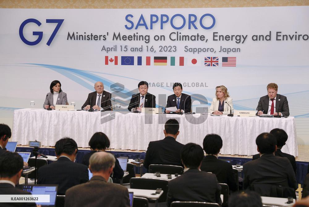 G-7 ministerial meeting in Sapporo