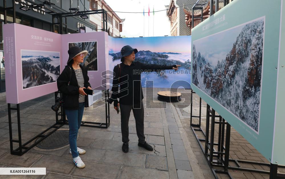 CHINA-HUNAN-ZHANGJIAJIE-WORLD HERITAGE PHOTO EXHIBITION (CN)