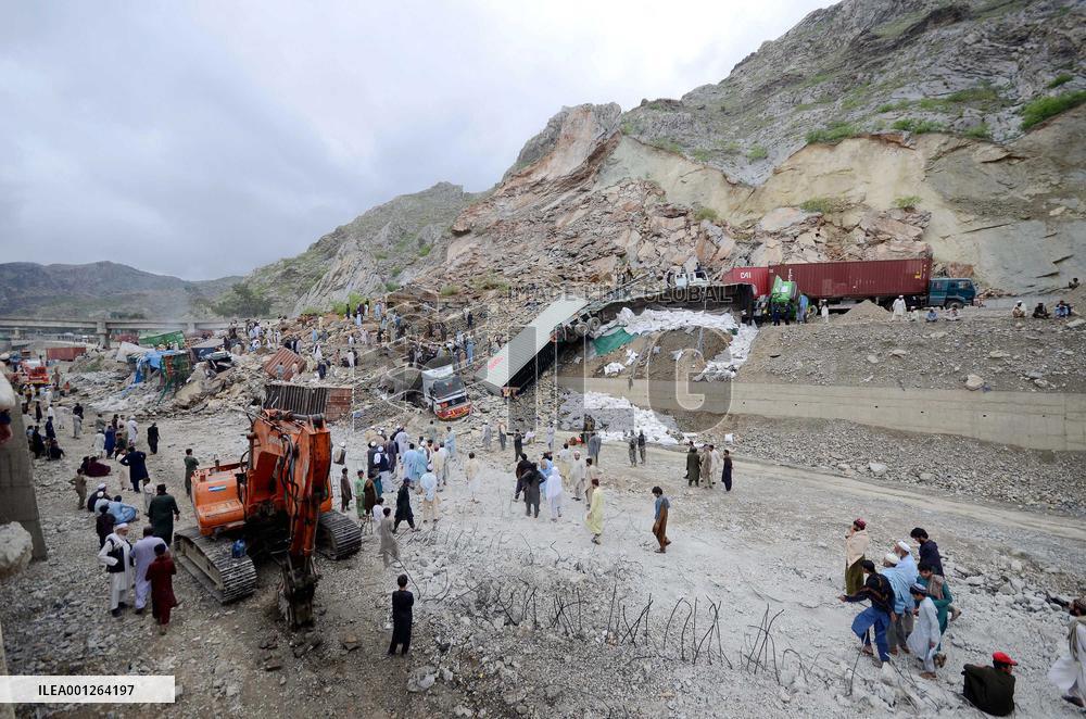 PAKISTAN-TORKHAM-LANDSLIDE