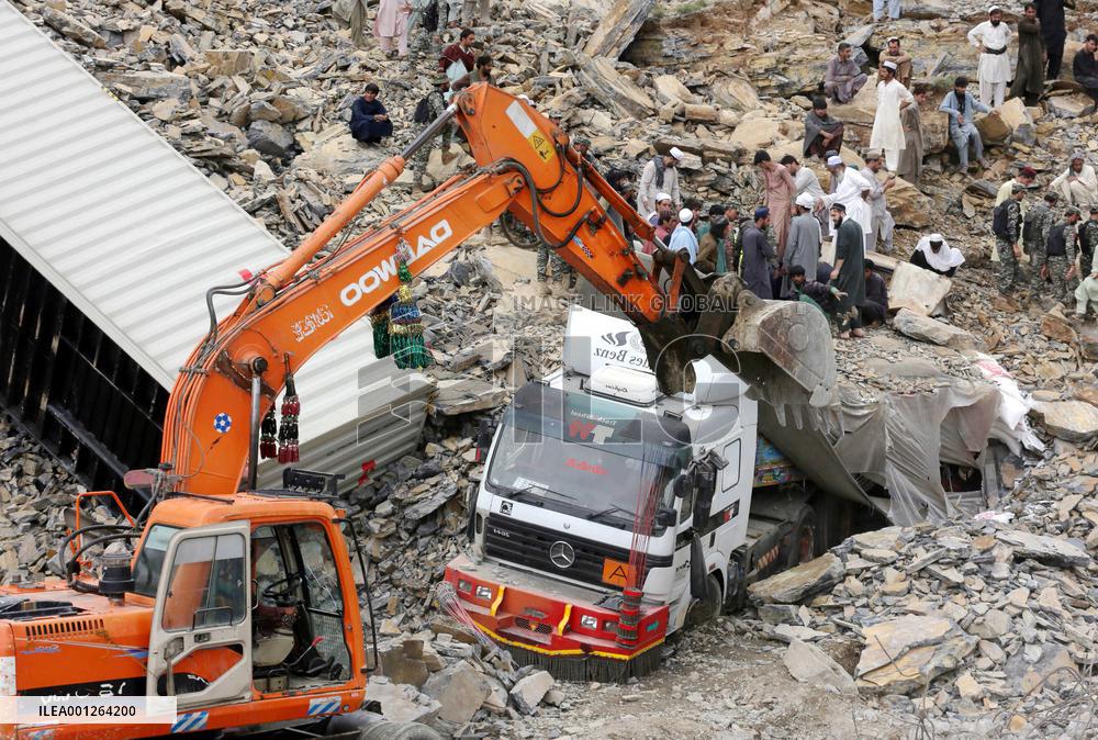 PAKISTAN-TORKHAM-LANDSLIDE
