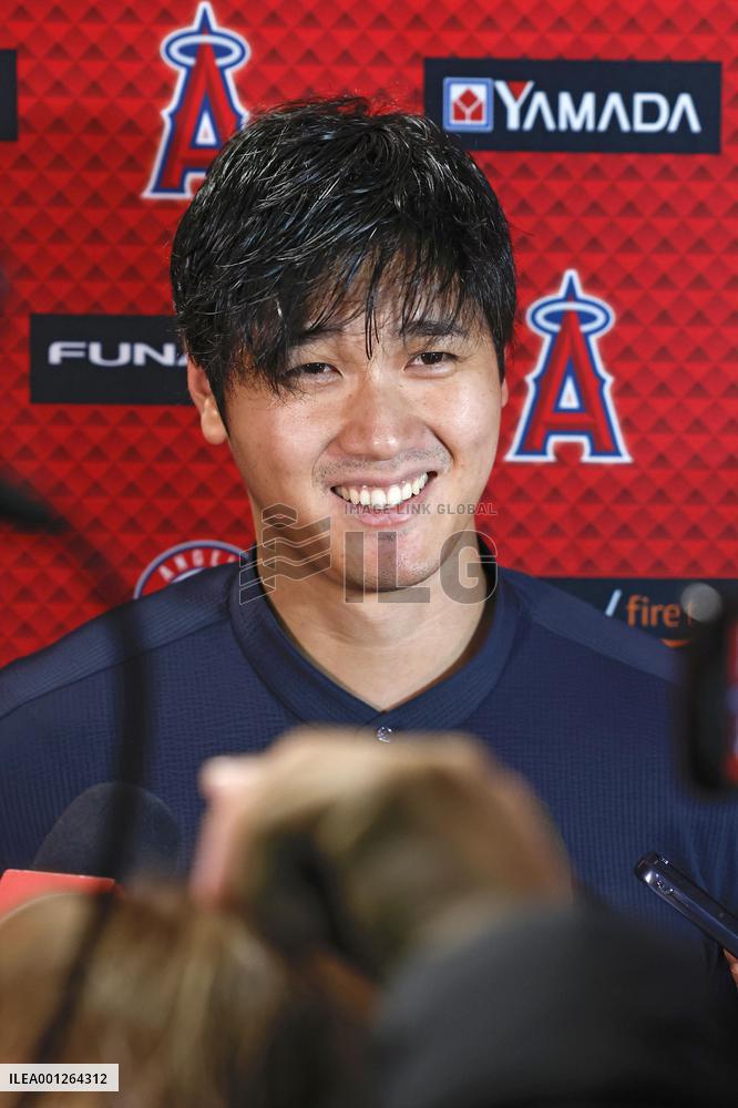 Baseball: Angels' Shohei Ohtani