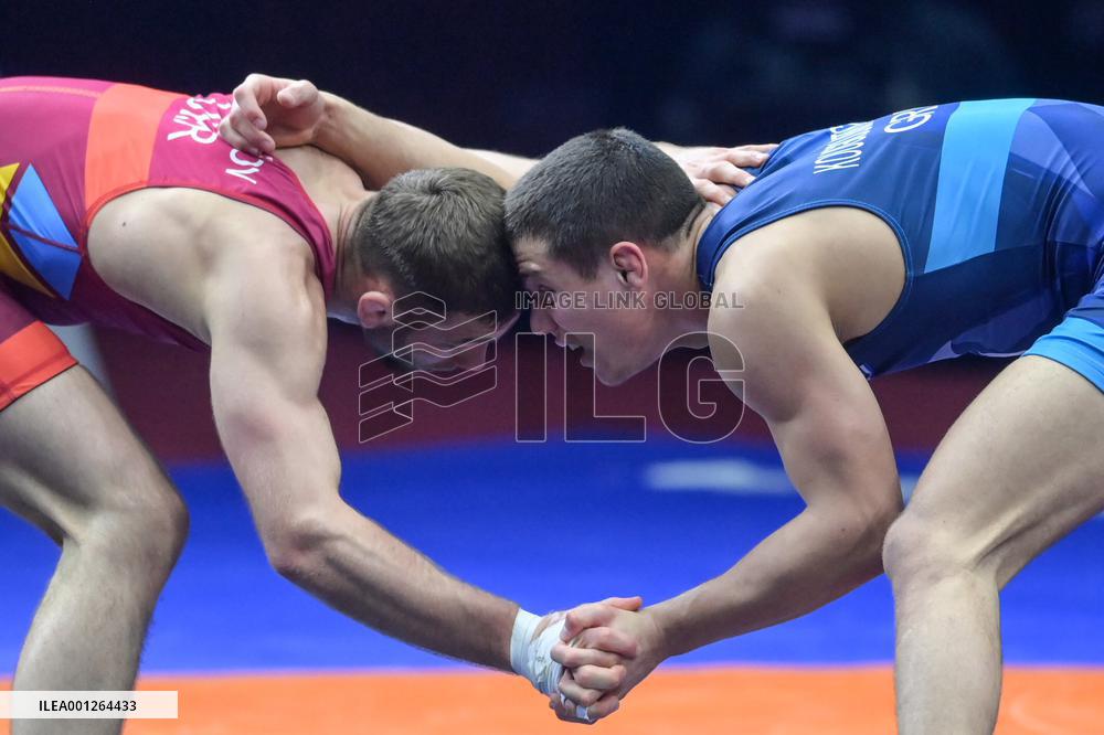 (SP)CROATIA-ZAGREB-WRESTLING-EUROPEAN CHAMPIONSHIPS
