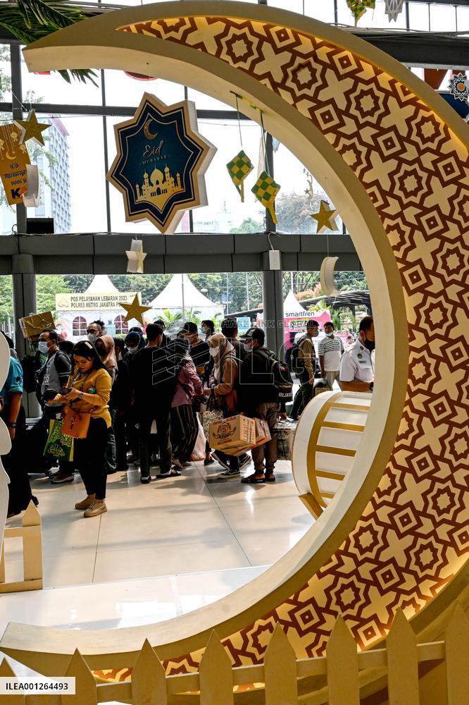 INDONESIA-EID AL-FITR-TRAVELLERS