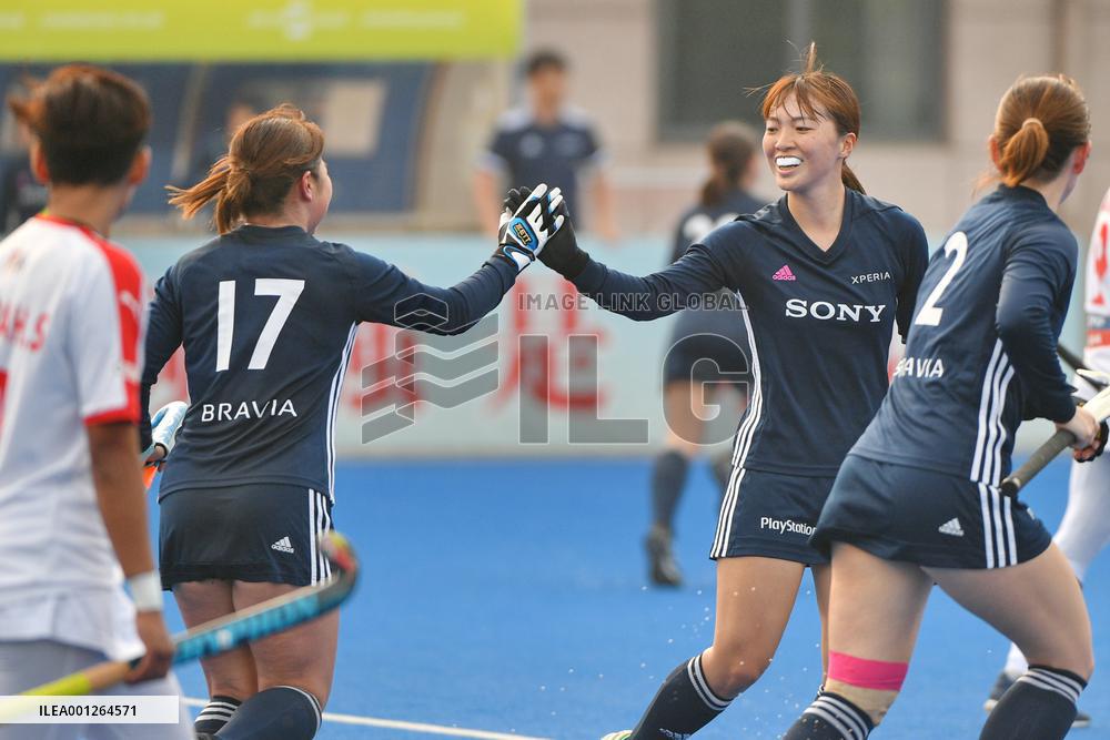 (SP)CHINA-JIANGSU-CHANGZHOU-HOCKEY-WOMEN-SONY HC VS MALAYSIA (CN)