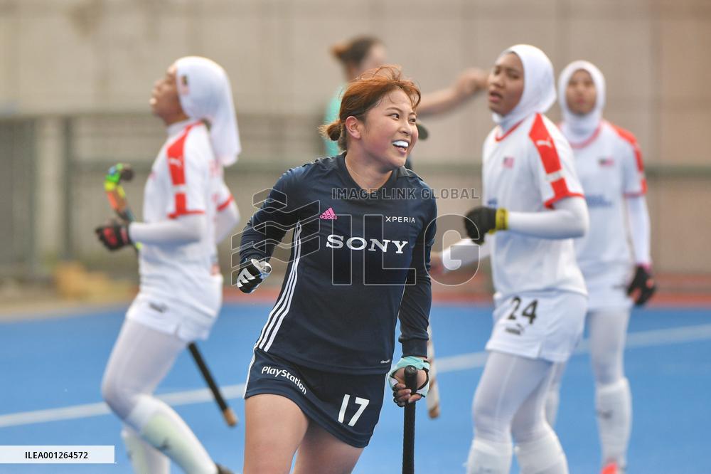 (SP)CHINA-JIANGSU-CHANGZHOU-HOCKEY-WOMEN-SONY HC VS MALAYSIA (CN)
