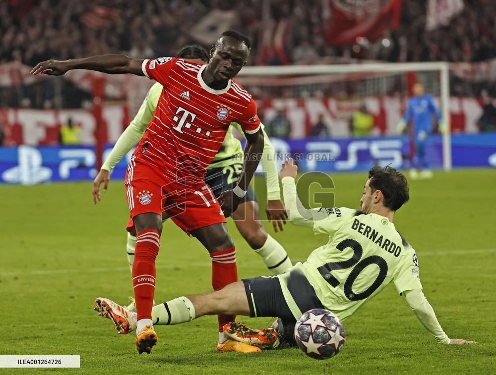 (SP)GERMANY-MUNICH-FOOTBALL-UEFA CHAMPIONS LEAGUE-BAYERN MUNICH VS MANCHESTER CITY