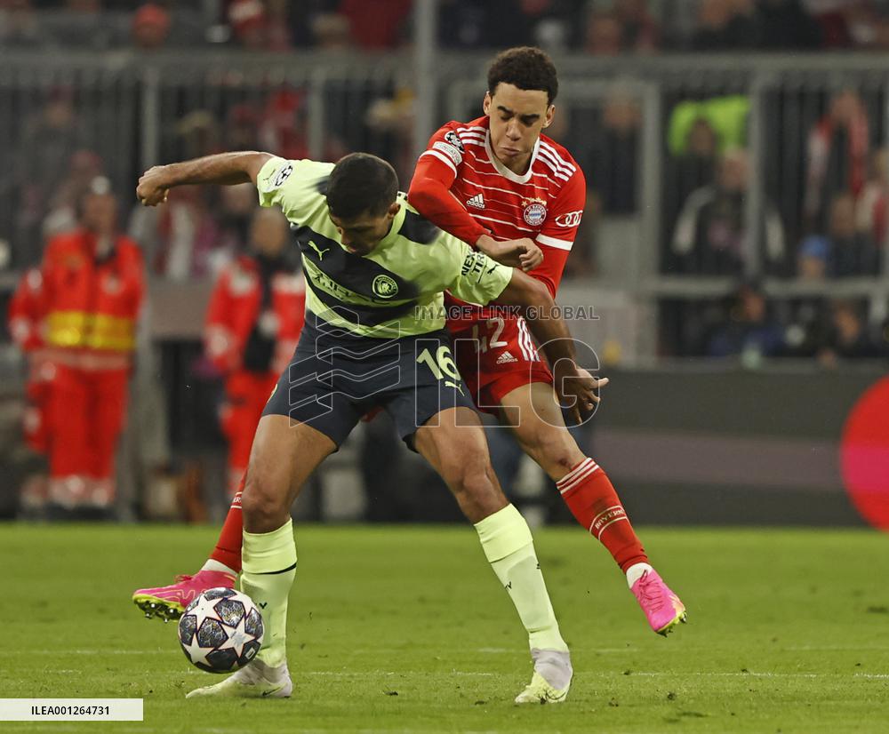 (SP)GERMANY-MUNICH-FOOTBALL-UEFA CHAMPIONS LEAGUE-BAYERN MUNICH VS MANCHESTER CITY