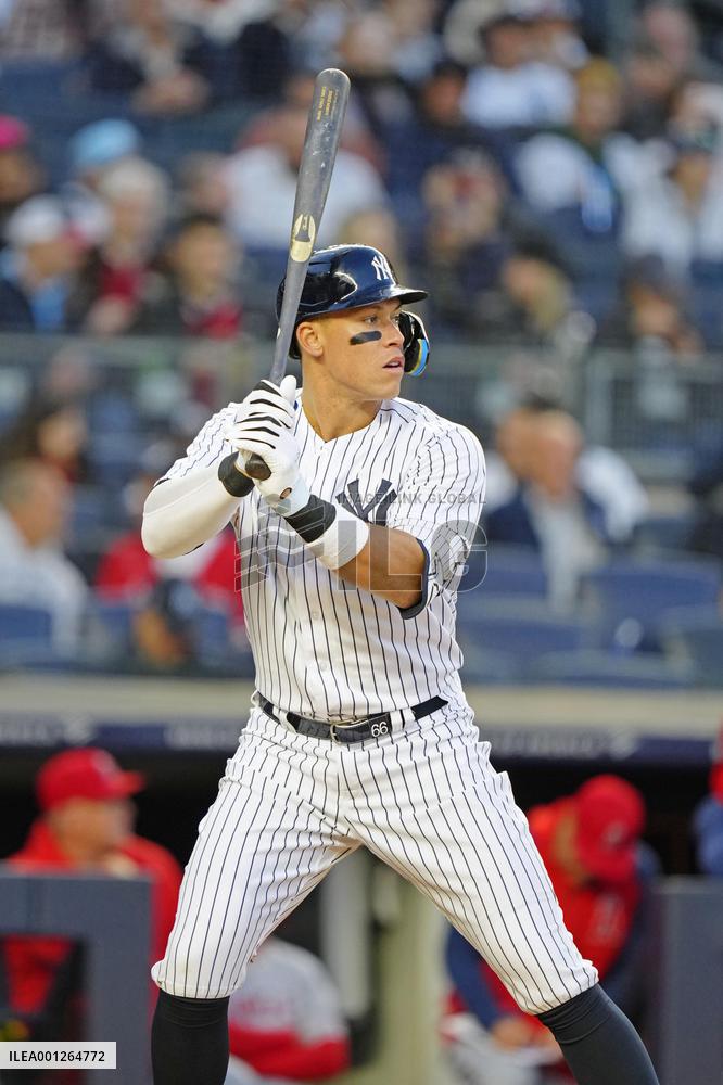 Baseball: Yankees player Aaron Judge