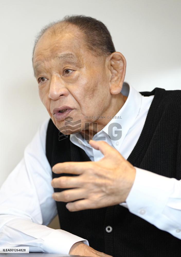 Japanese pitching legend Enatsu