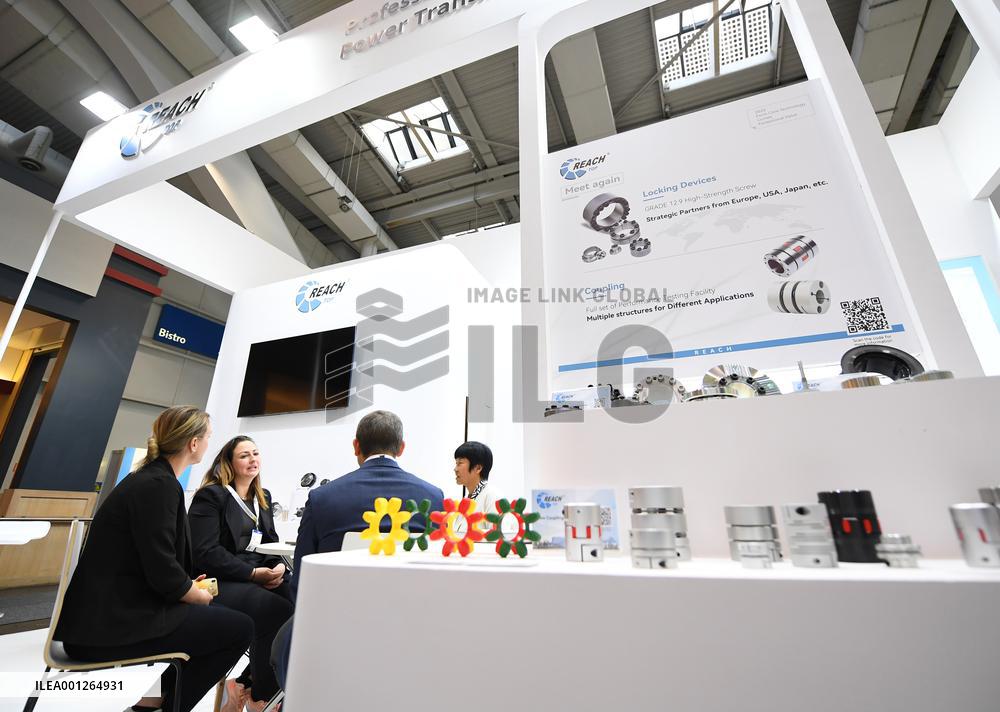 GERMANY-HANNOVER-HANNOVER MESSE 2023-CHINESE EXHIBITORS