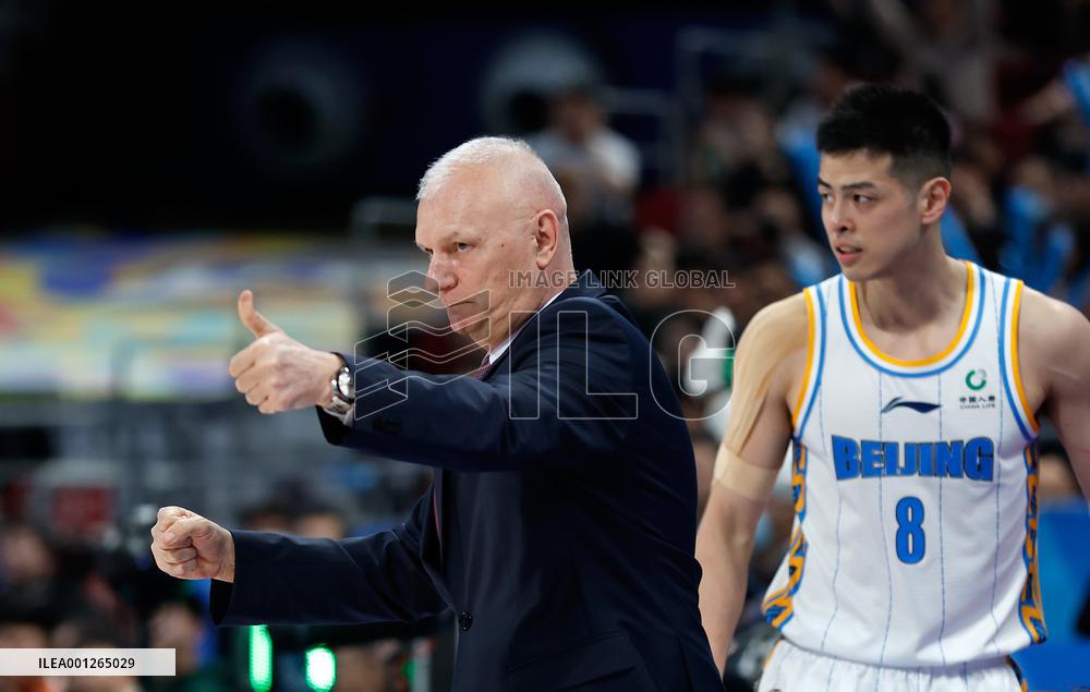 (SP)CHINA-BEIJING-BASKETBALL-CBA-QUARTERFINAL-BEIJING VS LIAONING (CN)