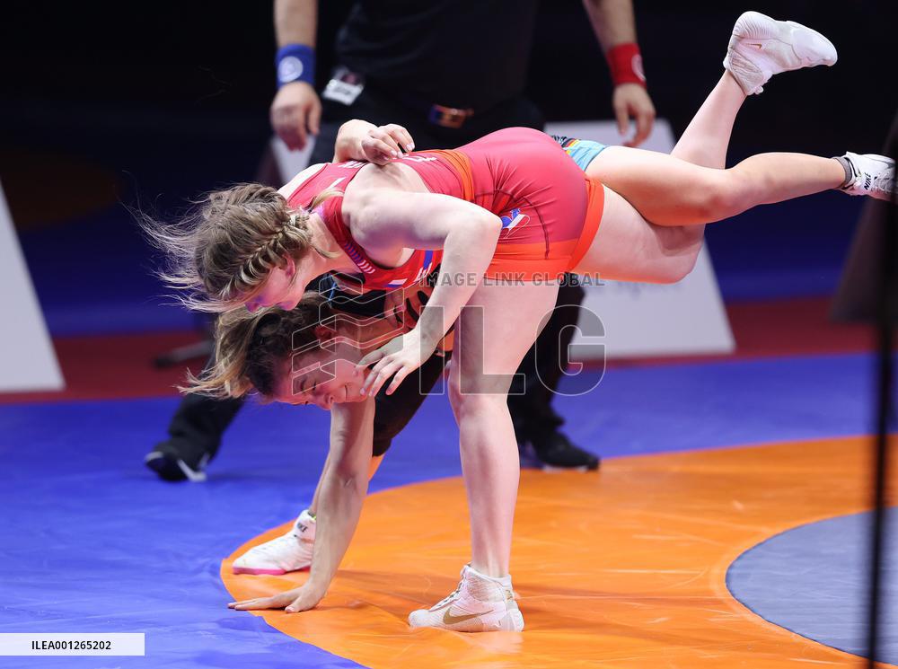 (SP)CROATIA-ZAGREB-WRESTLING-EUROPEAN CHAMPIONSHIP