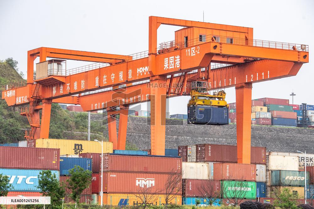 CHINA-CHONGQING-GUOYUAN PORT-THROUGHPUT (CN)