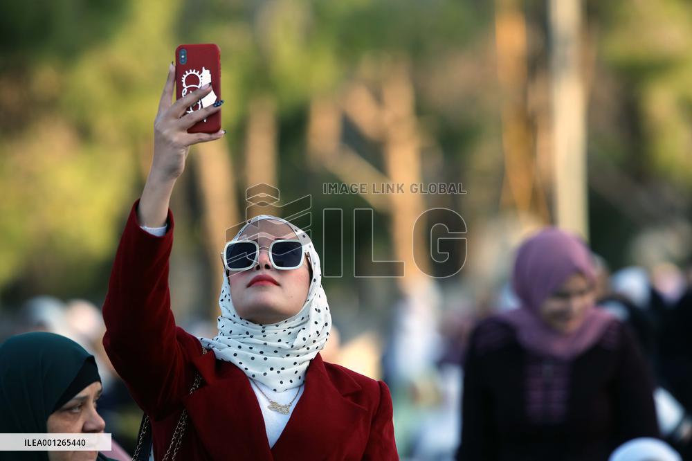 JORDAN-AMMAN-EID AL-FITR-PRAYER