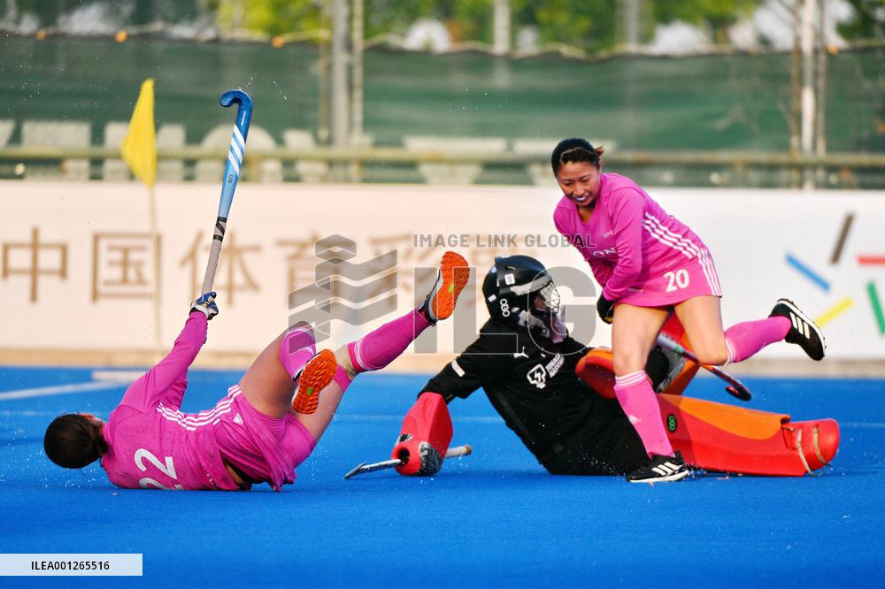(SP)CHINA-JIANGSU-CHANGZHOU-HOCKEY-WOMEN-SONY HC VS MALAYSIA (CN)