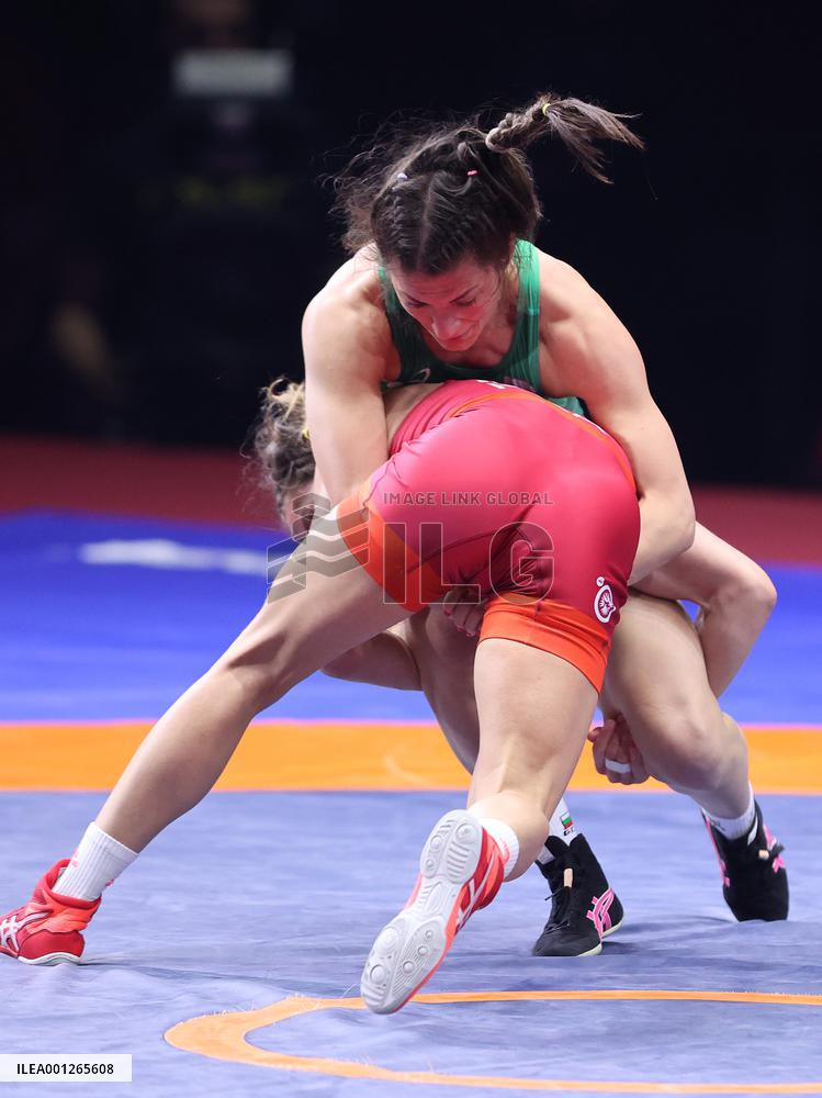 (SP)CROATIA-ZAGREB-WRESTLING-EUROPEAN CHAMPIONSHIPS