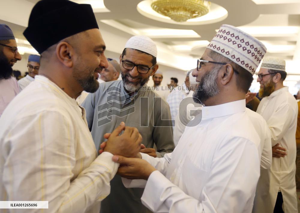SRI LANKA-COLOMBO-EID AL-FITR-PRAYER
