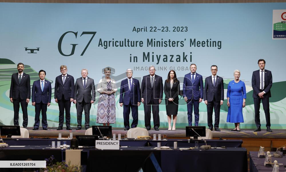 G-7 farm ministers' meeting in Miyazaki