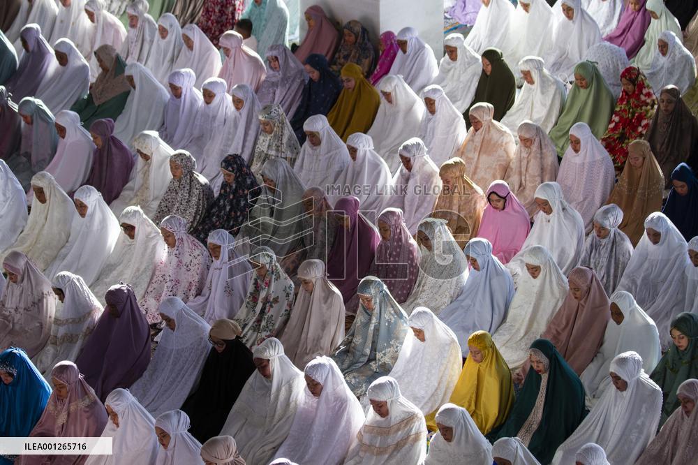 INDONESIA-LHOKSEUMAWE-EID AL-FITR-PRAYER