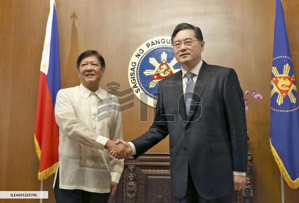 Marcos-Qin talks in Manila