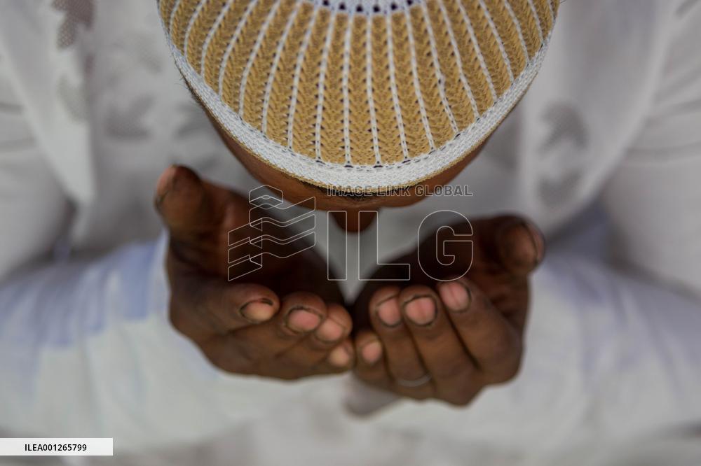 NEPAL-KATHMANDU-EID AL-FITR-PRAYER