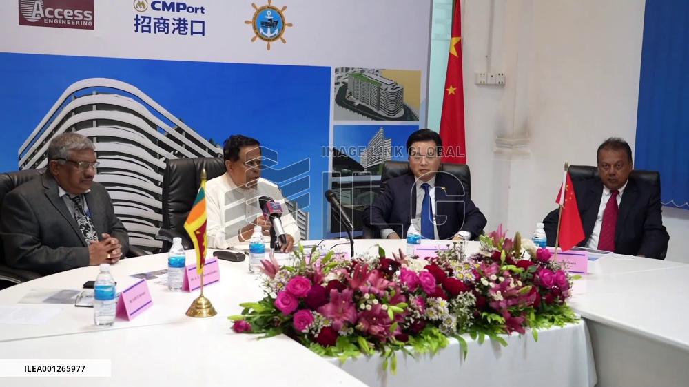 Sri Lanka, China sign agreement to build South Asia commercial, logistics hub