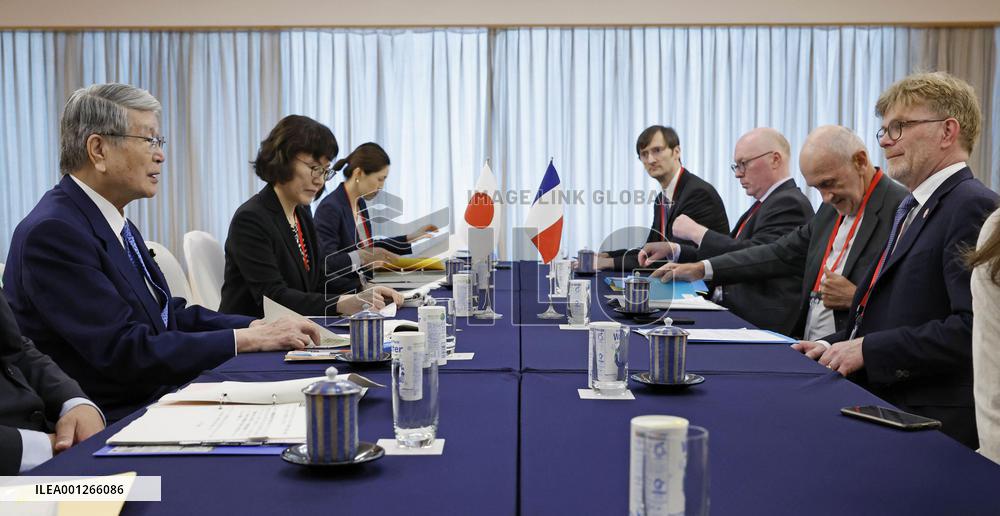 Japan-France farm ministers meeting