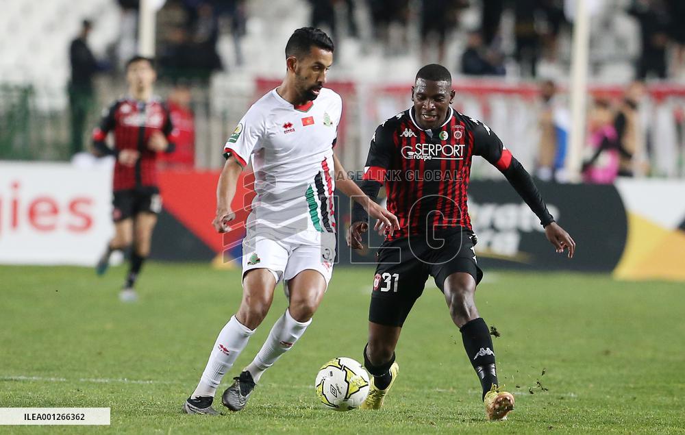 (SP)ALGERIA-ALGIERS-FOOTBALL-CAF CONFEDERATION CUP-QUARTERFINAL-USM ALGER VS FAR RABAT