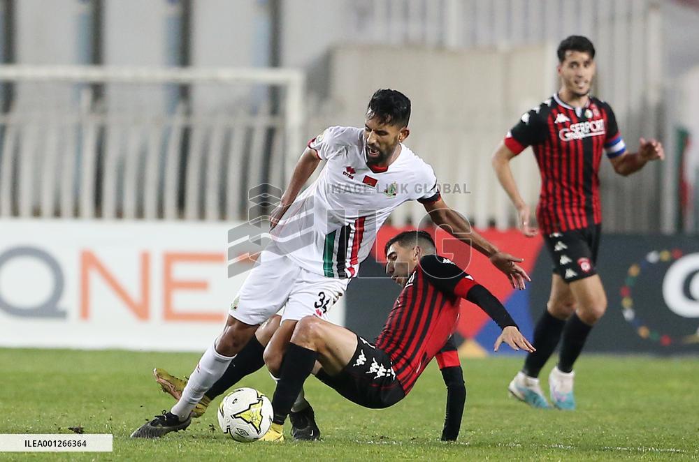 (SP)ALGERIA-ALGIERS-FOOTBALL-CAF CONFEDERATION CUP-QUARTERFINAL-USM ALGER VS FAR RABAT