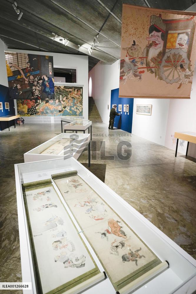 Exhibition of Japanese folklore "yokai" monsters in Beijing