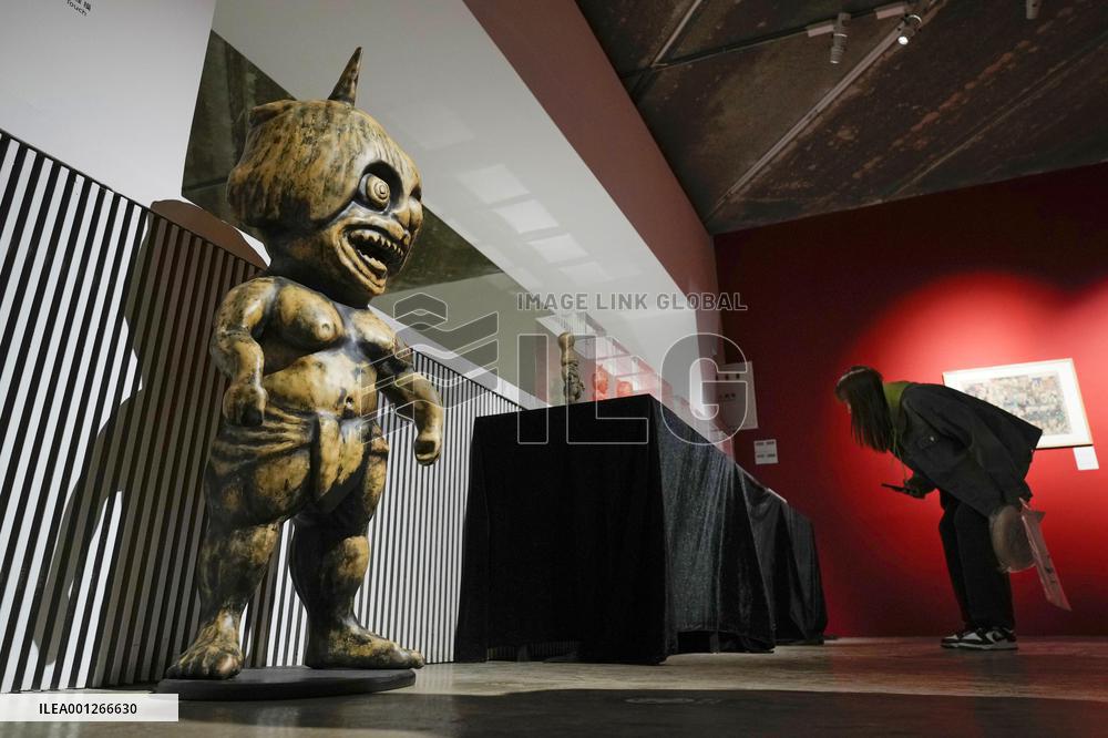 Exhibition of Japanese folklore "yokai" monsters in Beijing