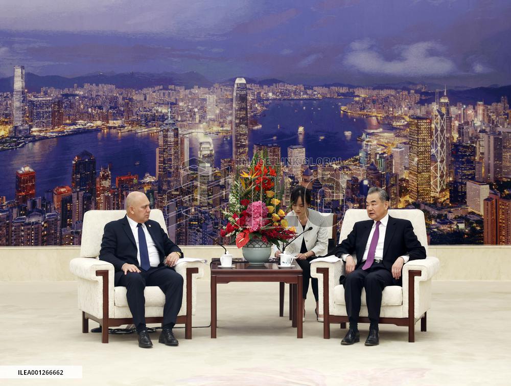 CHINA-BEIJING-WANG YI-PCC DELEGATION-MEETING (CN)