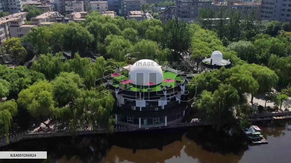 Bookstore in old park promotes reading culture