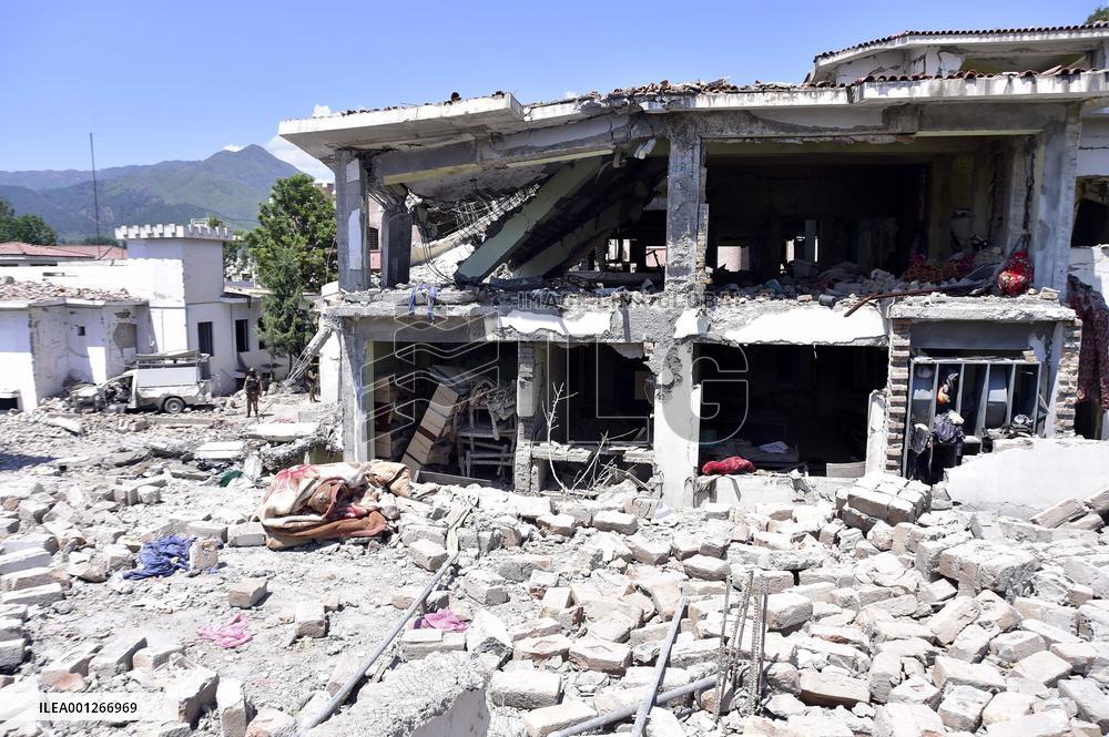 PAKISTAN-SWAT-EXPLOSIONS-DEATH TOLL