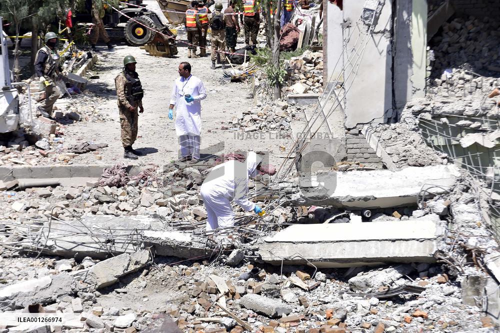 PAKISTAN-SWAT-EXPLOSIONS-DEATH TOLL