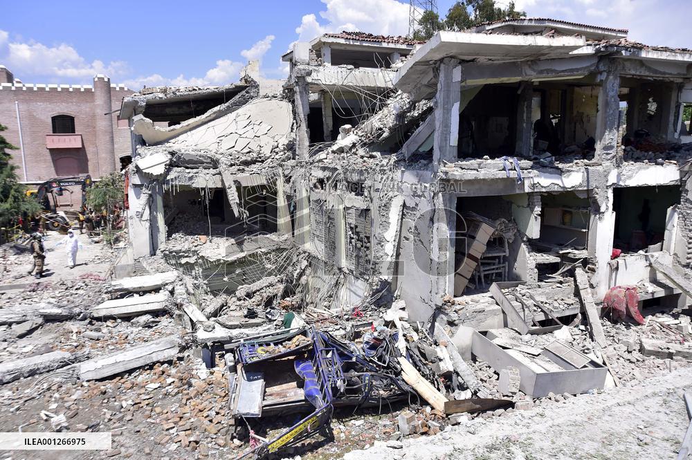 PAKISTAN-SWAT-EXPLOSIONS-DEATH TOLL