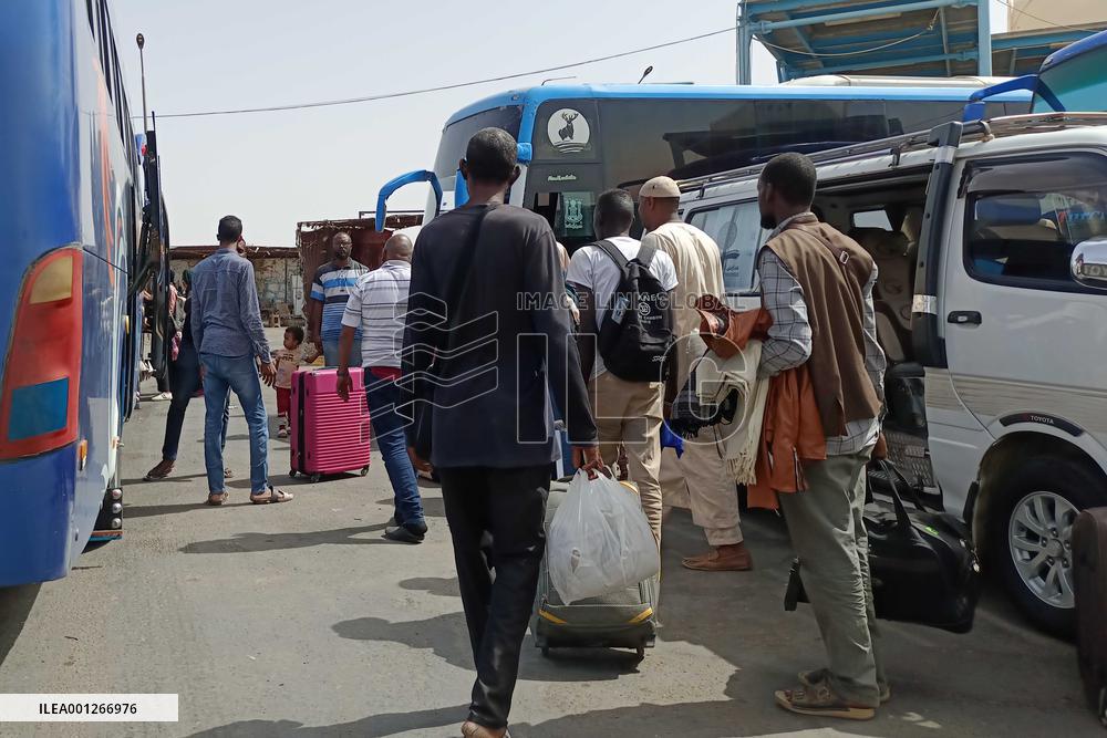 EGYPT-ASWAN-SUDAN-BORDER CROSSING