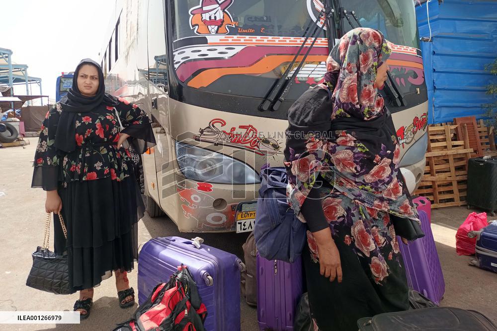 EGYPT-ASWAN-SUDAN-BORDER CROSSING
