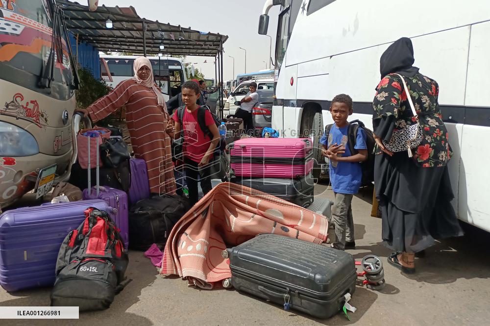 EGYPT-ASWAN-SUDAN-BORDER CROSSING