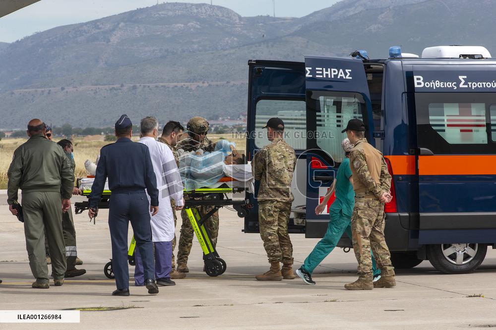 GREECE-ELEFSINA-SUDAN-EVACUATION