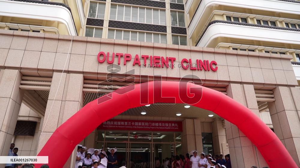 China-aided outpatient building project handed over to Sri Lanka
