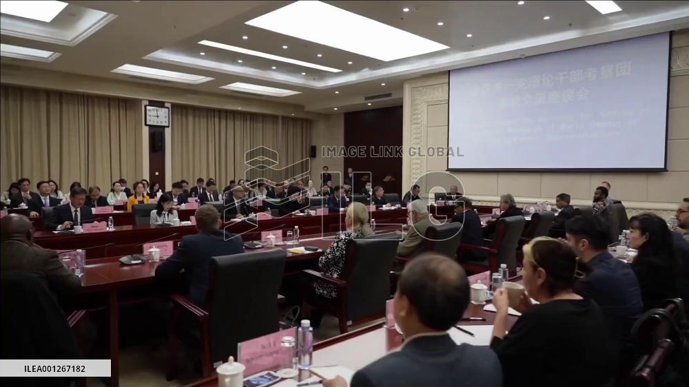 Foreign political party officials impressed by development in China's Anhui