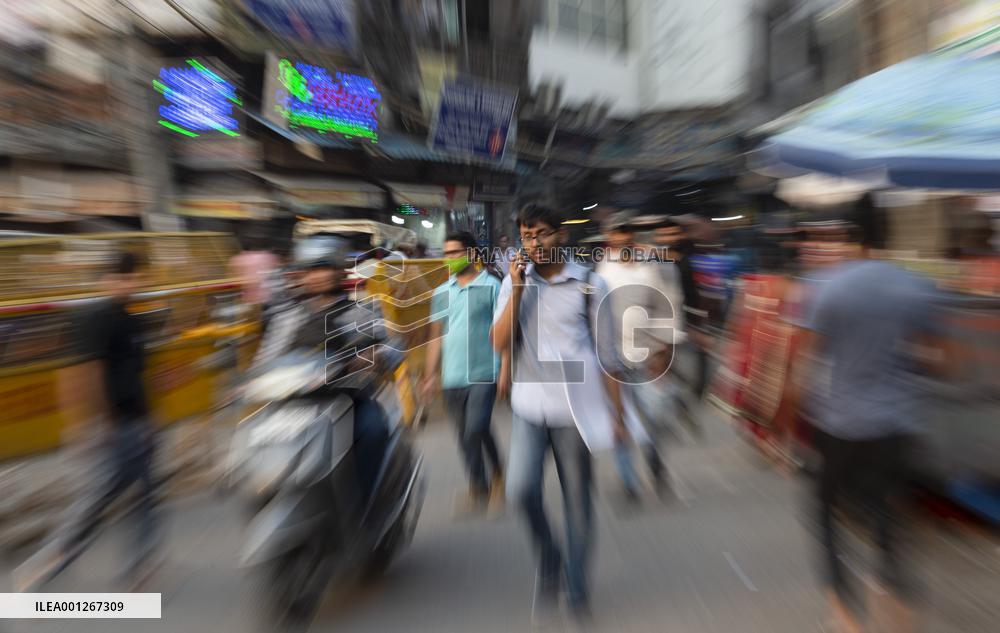 INDIA-NEW DELHI-POPULATION