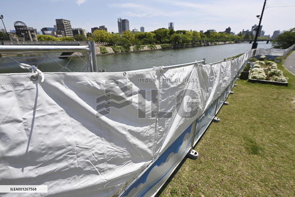 Tightened security in Hiroshima ahead of G7 summit